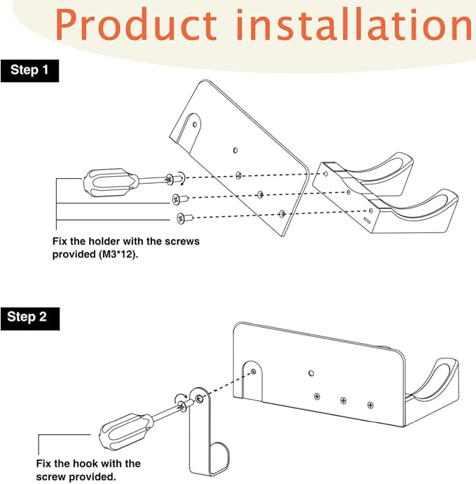 Dyson Hair Dryer Holder Wall Mounted, Hair Tool Organizer Self Adhesive - Image 8