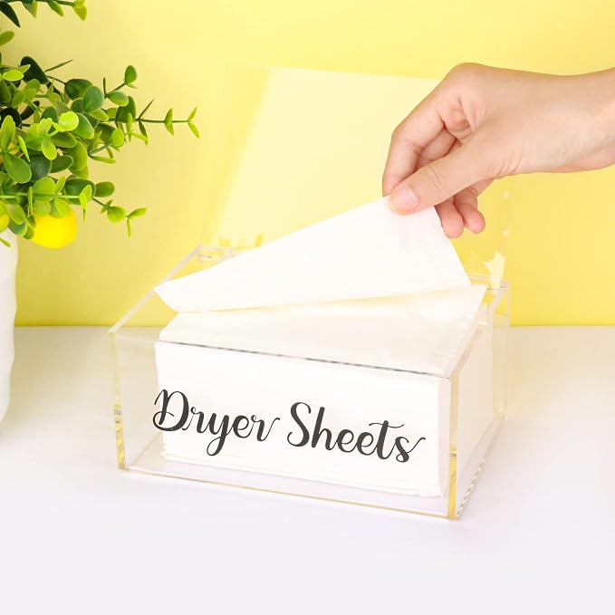Acrylic Dryer Sheet Dispenser - Image 3