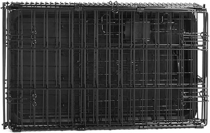 Amazon Basics Durable, Foldable Metal Wire Pet Crate - Image 4
