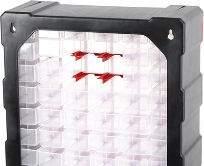 Small Parts Organizer for Hardware & Screws | 60 Removable Bins - Image 6