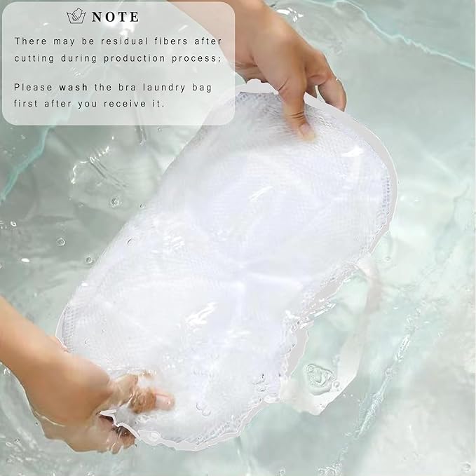 4 Pack Large Bra Laundry Bags for Washing Machine, Lingerie Bag for Washing - Image 6