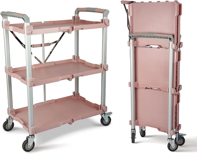 Olympia Tools 89-354 Pack N Roll Collapsible Service Cart, 300LB Capacity by OlympiaTools
