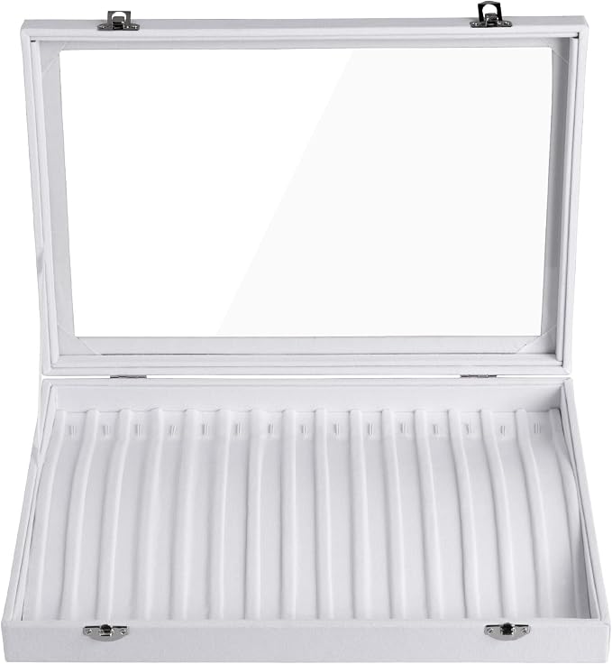 Frebeauty 15 Hooks Necklace Tray, Neckalce Organizer - Image 4
