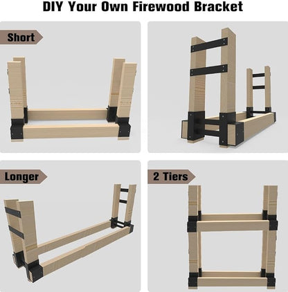 Outdoor Firewood Rack Bracket Kit - Image 7