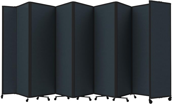 Versare Room Divider 360 Portable Wall Partition | Folding Panels | Large by VERSARE