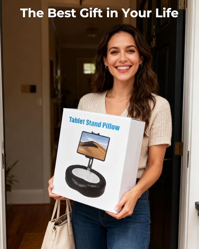 Tablet Pillow Stand with Storage Liner - Image 9