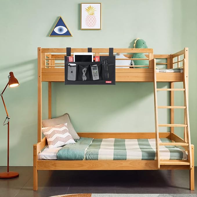 Hanging Bedside Caddy, Bedside Storage Organizer - Image 7