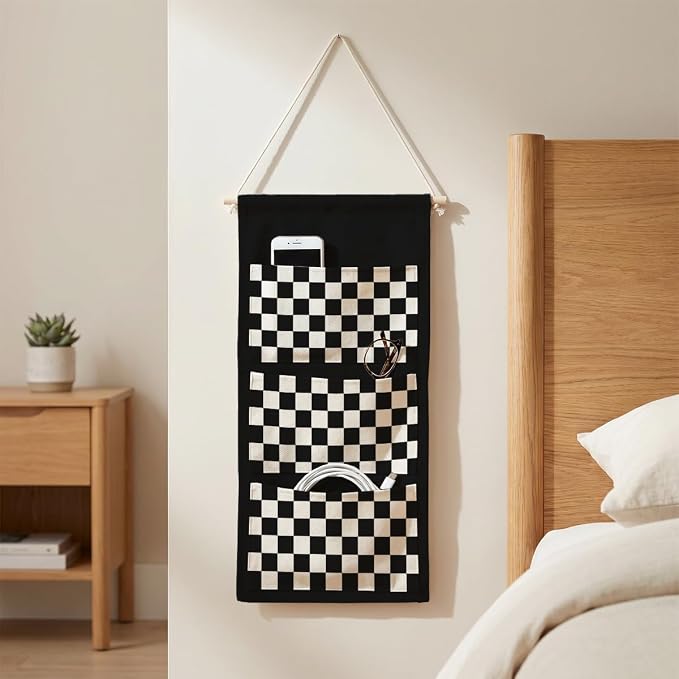 IAXIC Canvas Wall Hanging Organizer - Image 2