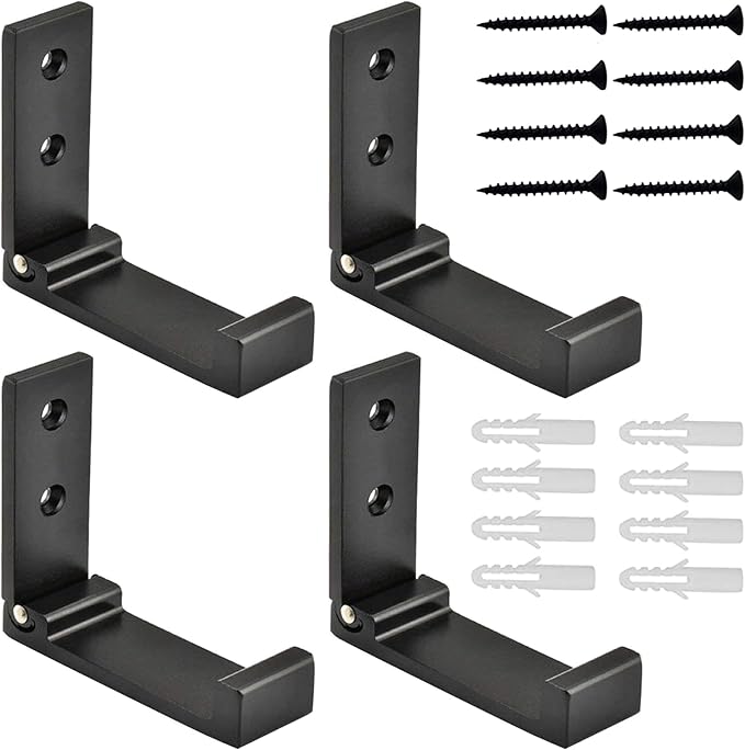 Folding Coat Hooks, Foldable Wall Hooks - Image 6