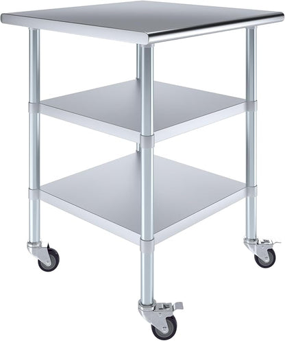 AmGood Stainless Steel Work Table by AmGood