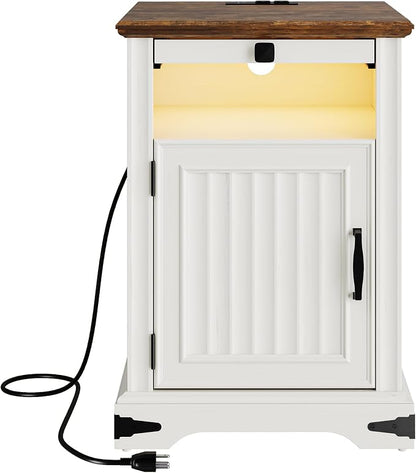 IRONCK Farmhouse Nightstand - Image 9