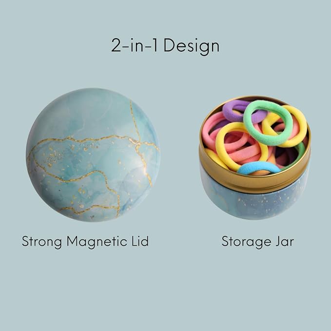 Magnetic Bobby Pin Holder, 2-in-1 Design Bobby Pins Collector and Storage - Image 5