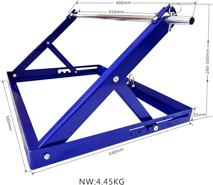 Cable Rack Holder Wire Dispenser Single Axle Cable Drum Holder Wiring Dispenser - Image 2