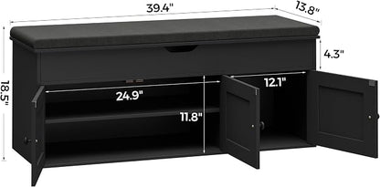Homleke Shoe Storage Bench - Image 2