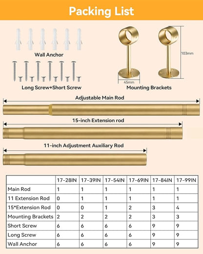 Supforce Ceiling Mounted Closet Rods - Image 9