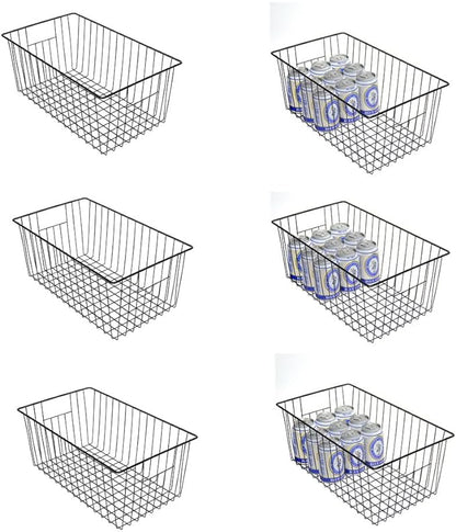16inch Upright Freezer Organizer Baskets by Y.Z.Bros