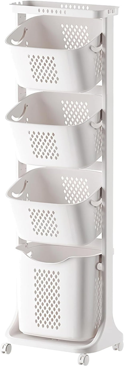 4-Tier Laundry Hamper Sorter by Shaical