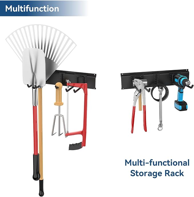 WALMANN Wall Mounted Ski Rack, Garage Ski Storage - Image 7