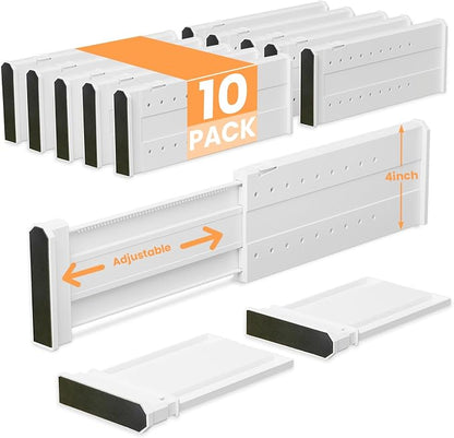 REBECAT 10 Pack Drawer Dividers by REBECAT