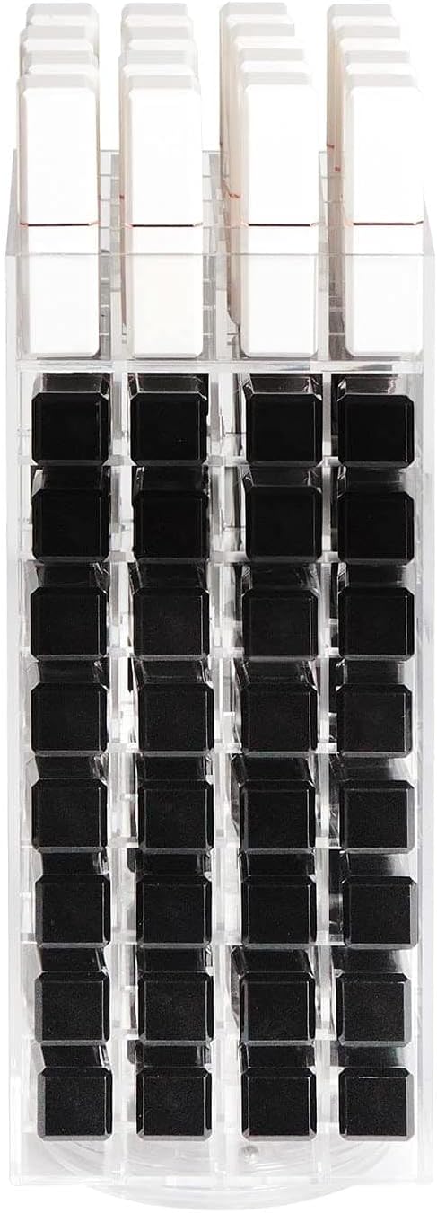 JackCubeDesign 360 Rotating Lipstick Clear Acrylic Display Rack Organizer Stand - Image 6