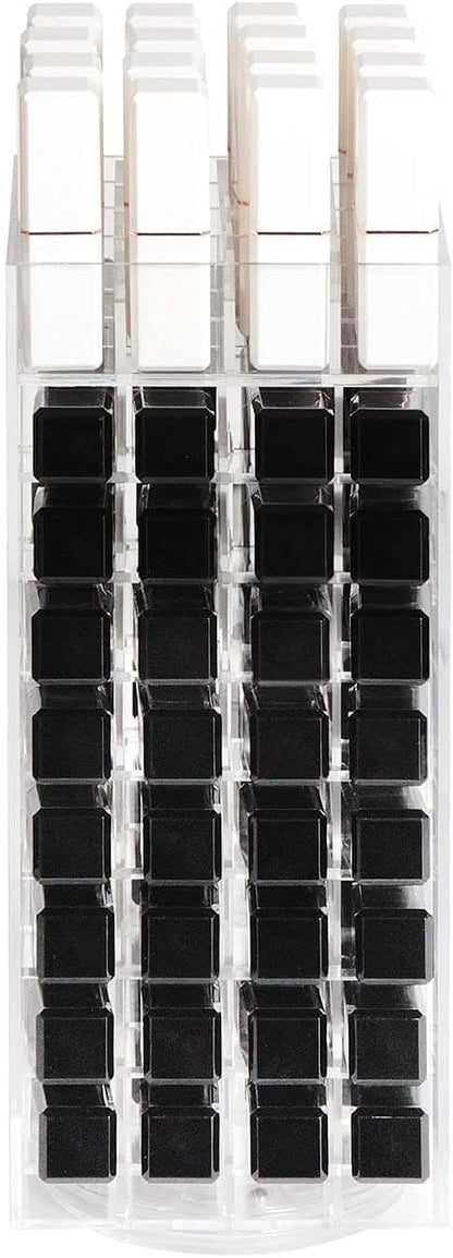 JackCubeDesign 360 Rotating Lipstick Clear Acrylic Display Rack Organizer Stand - Image 6