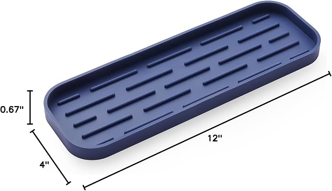 Silicone Kitchen Sink Organizer Tray - Image 10