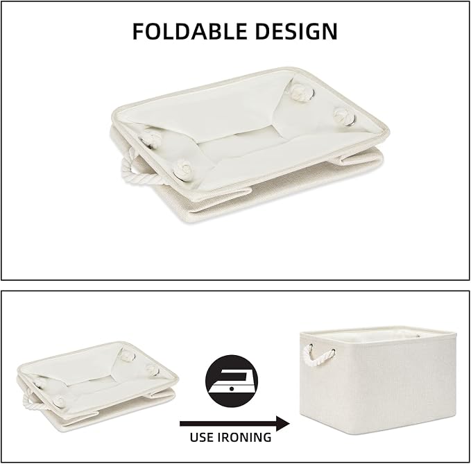Bidtakay Baskets Collapsible Large Toy Storage Baskets - Image 6