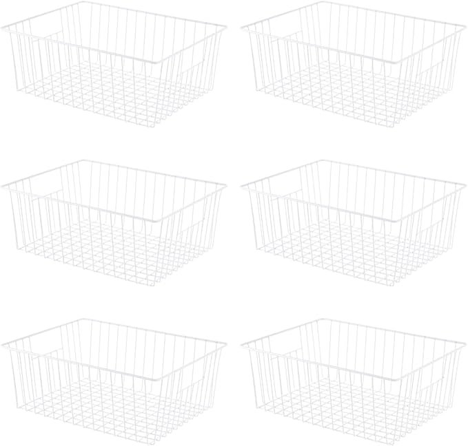 Upright Freezer Organizer Bins，Freezer Storage Baskets by Unknown