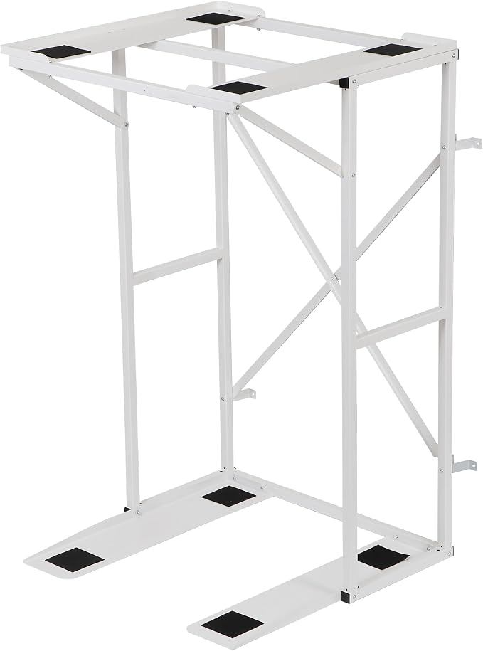 Universal Washer Dryer Stacking Rack Stand Heavy-Duty Carbon Steel, Premium by Talustool
