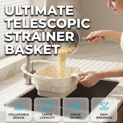 Foldable Hanging Kitchen Sink Drain Basket, 2026 New Space Saving Sink Basket - Image 6