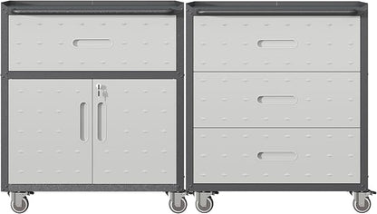 Metal Tool Cabinet, Garage Storage Cabinet System, Wall Cabinet & Locking by VIYET