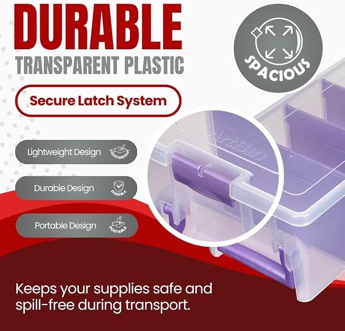 ArtBin Semi Satchel Portable Craft Organizer - Image 4