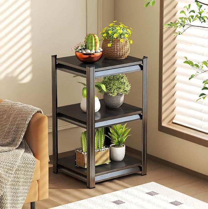 Storage Shelves, Garage Metal Shelving Unit, Adjustable, Double-Layer Column - Image 6