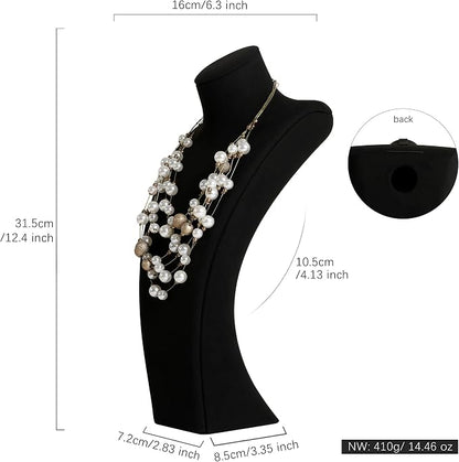 GemeShou Black necklace storage organizer - Image 4