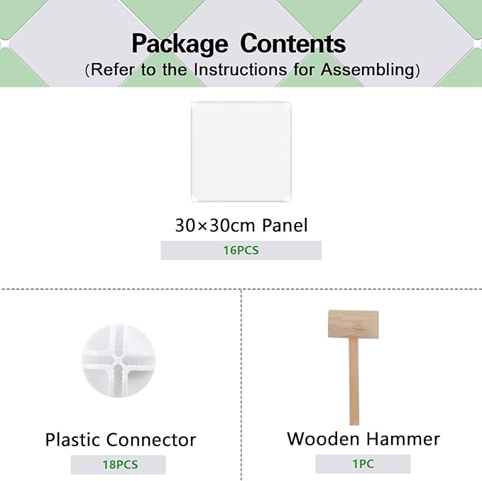 C&AHOME Plastic Cube Storage Organizer, 4-Cube Shelves Units, Milky | DIY - Image 8