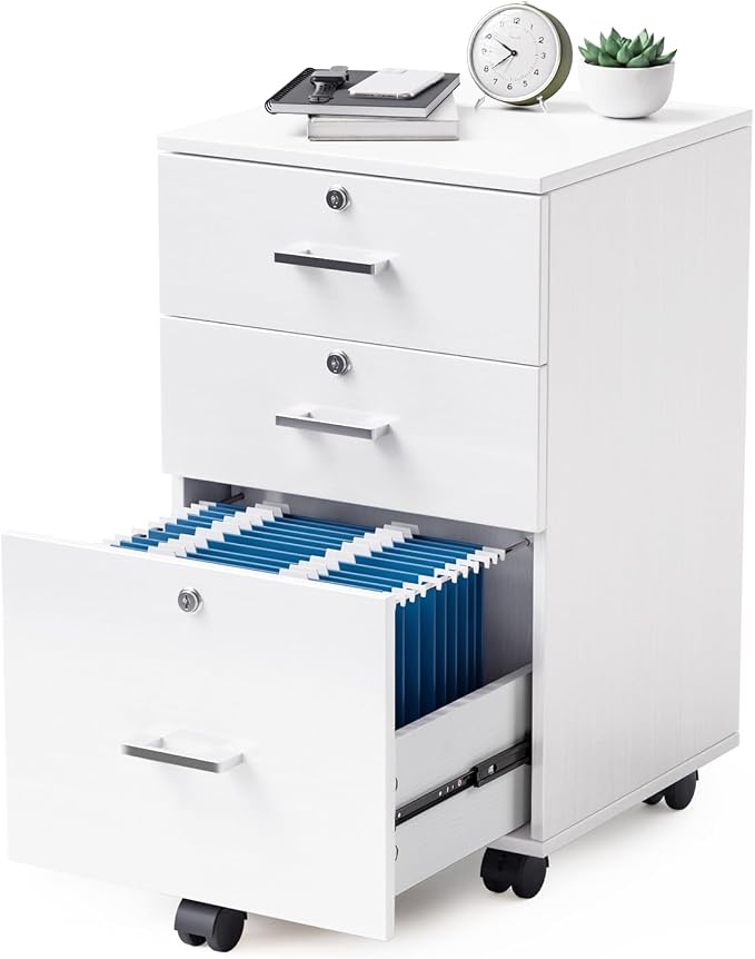 VINGLI 3-Drawer File Cabinet by VINGLI