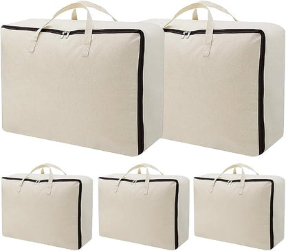 AMJ 5 Pack Oversized Storage Bag by OrderlyhomeBoundlesslove