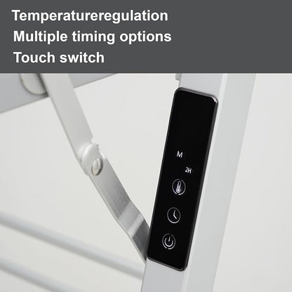 Electric Heated Clothes Drying Rack, Foldable Heated Garment Dryer - Image 7