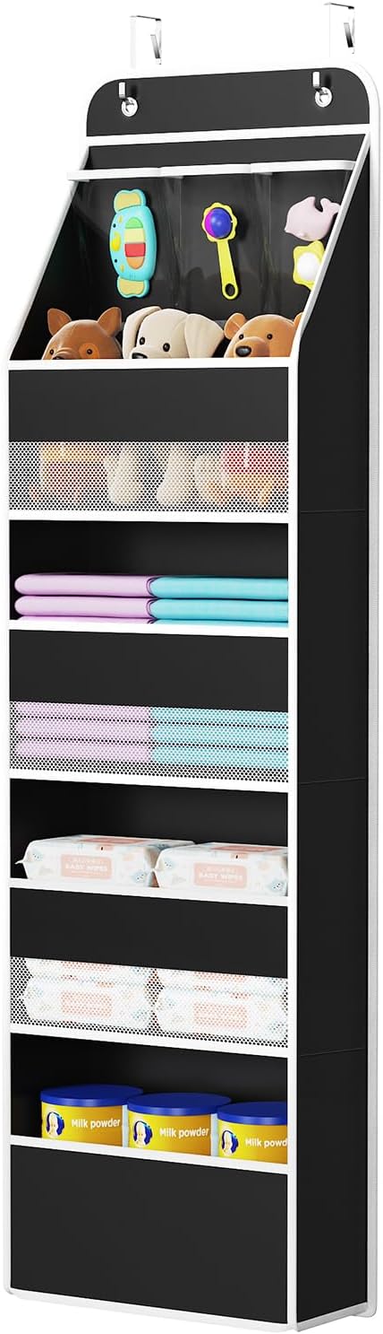 Univivi Fabric Over Door Hanging Organizer by Univivi