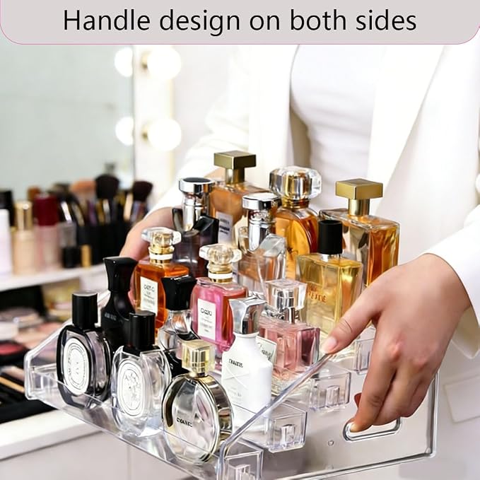 12 Inchs Acrylic Tiered Display Stand 5 tier Acrylic Riser Display Shelf Stands - Image 2