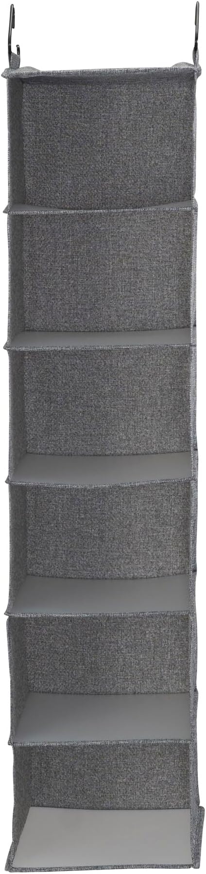 Household Essentials 6 Shelf Hanging Closet Organizer, Hanging Closet Shelf - Image 5