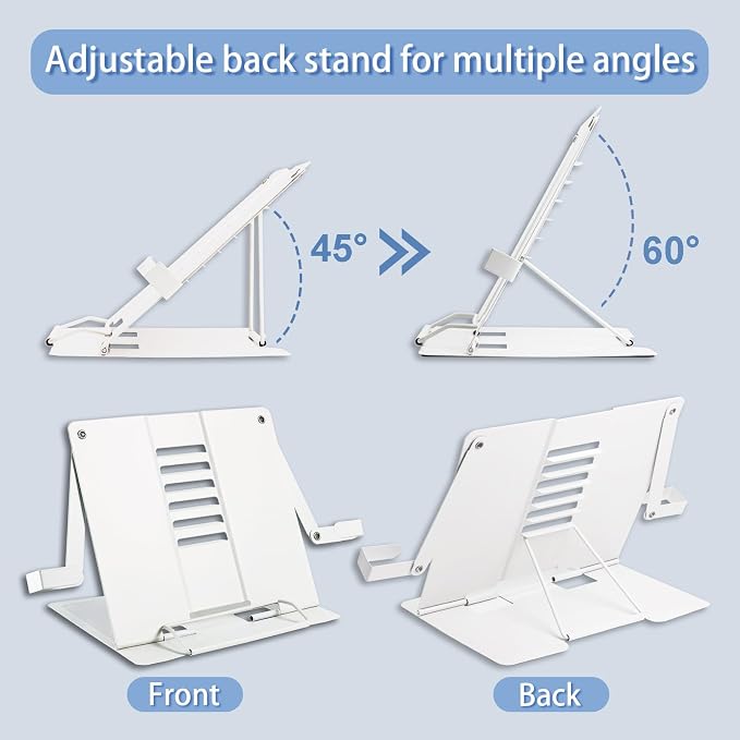 Metal Desk Book Stand for Reading - Image 5