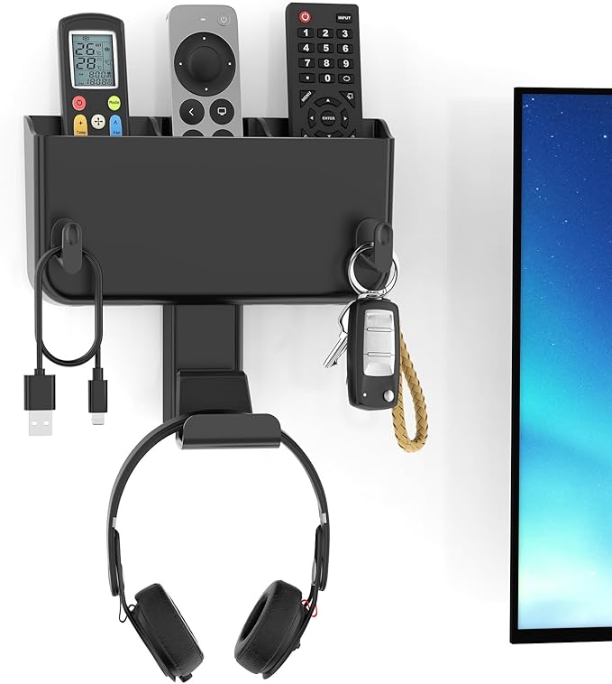 Kytok Adhesive Remote Control Holder Wall Mount by Kytok