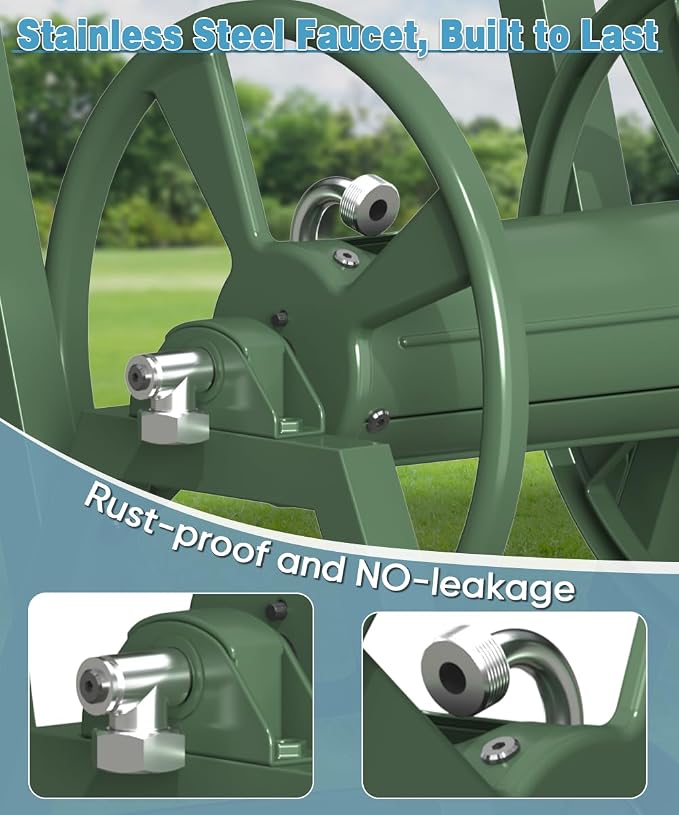 Artigarden Garden Hose Reel Cart - Image 7