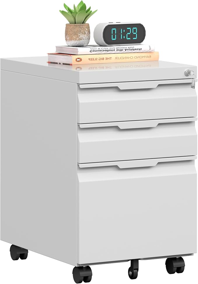 3 Drawer Mobile File Cabinet by Yoonkool