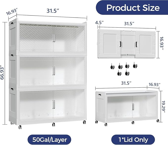 240GAL Extra Large Storage Bins - Image 2