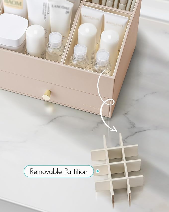 Vlando Makeup Organzier, Vanity Organizer - Image 4