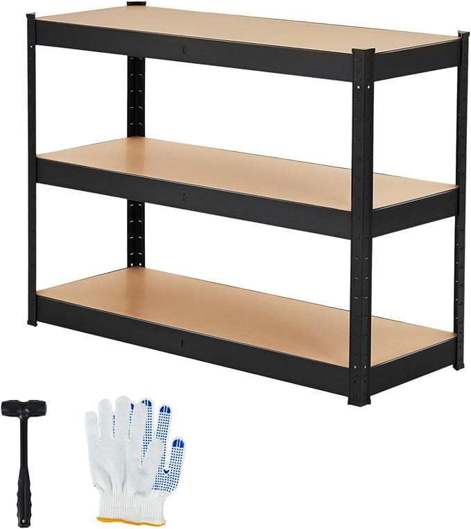 Garage Storage Shelves, Loads 1320 LBS, Metal Storage Utility Racks by Unknown