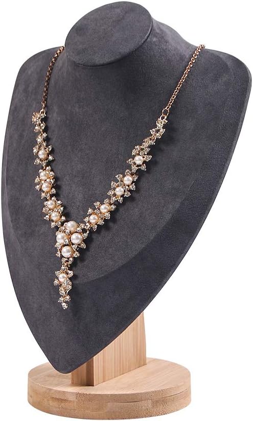 Coward Velvet Necklace Display Stand by FocusOnJewelryDisplay15yrs