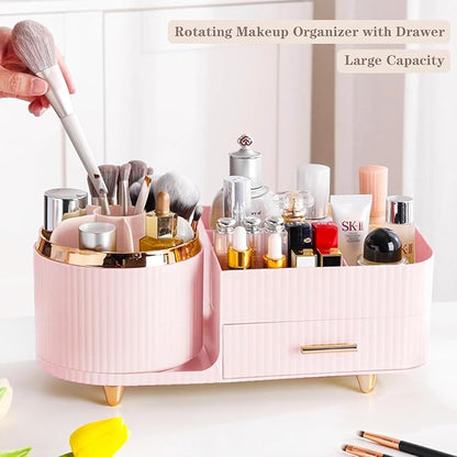 Rotating Makeup Organizer for Vanity - Image 5